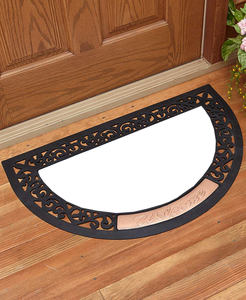 Interchangeable Sublimation Blank PVC <b>Rubber</b> Door <b>Mats</b> with Insert - Product Image 5