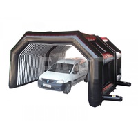 Tente de Garage gonflable Portable, usine personnalisée, prix bon marché, extérieur, abri d'auto gonflable, cabine de peinture en aérosol, tente à vendre