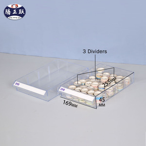 Kết Hợp Công Cụ Tủ Nhỏ Ngăn Kéo Tổ Chức Trên Bàn Nhựa Bộ Phận Lưu Trữ Divider Lưu Trữ Trong Suốt Hộp Và Hộp Nhựa - Product Image 6