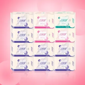 Hoge Kwaliteit Bingbing Papier Vrouwen Periode Pads Trual Ultra Dunne Vrouwelijke Maandverband Oem Kruiden Dames Maandverband