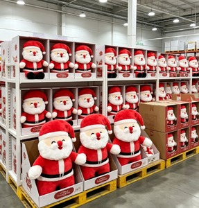 Collezione Invernale Premium di Peluche Stile Babbo Natale con Barba Bianca Soffice e Morbida al Tatto - Product Image 5