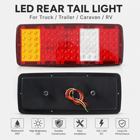 Nouveau feu arrière combiné LED 24V pour véhicule agricole, camion agricole, clignotant, feu stop, feu de freinage, feu de remorque