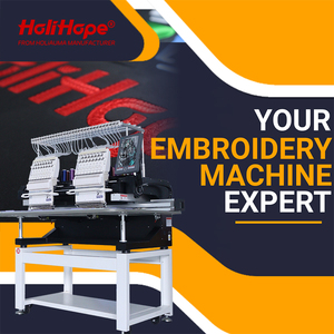 HoliHope Holiauma Factory <span class=keywords><strong>2</strong></span> <span class=keywords><strong>cabezas</strong></span> máquina de bordado computarizada como máquinas de bordado feliz a la venta - Product Image 1