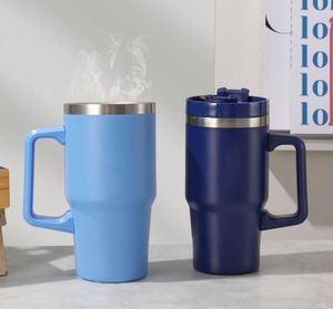 Wholesale Customized Good Quality New 20oz 590ml Stainless <b>Steel</b> Tumbler with Handle - Product Image 3