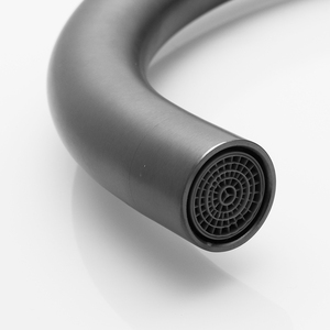 تصميم جديد بندقية الأسود 304 الفولاذ المقاوم للصدأ خلاط مطبخ الحنفية صنابير حوض - Product Image 2