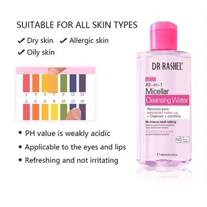 Dr. Rashel Tout-en-1 Démaquillant <span class=keywords><strong>Micellaire</strong></span> Hydratation Douce Minérale Infusée Liquide/Huile Visage <span class=keywords><strong>Eau</strong></span> Nettoyante Action Profonde - Product Image 3