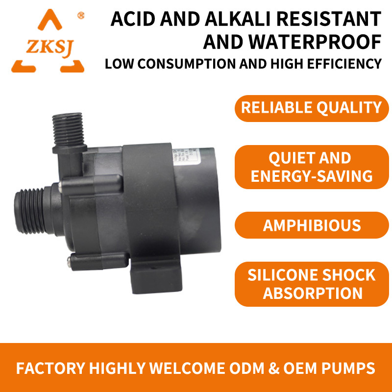 600~850L/H 5-12MODM OEM Factory DC 24V Brushless Water Pump Customizable Flow & Head for Machinery · image 5