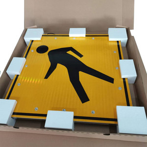 Năng lượng mặt trời crosswalk tín hiệu giao thông dấu hiệu dẫn tín hiệu giao thông cho người đi bộ qua dấu hiệu - Product Image 5