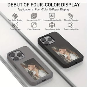 Commercio all'ingrosso caso Phonce Nfc Display per Smart Phone Case di alta qualità Anti caduta misure 2025 ultima custodia di animazione 3d Led
