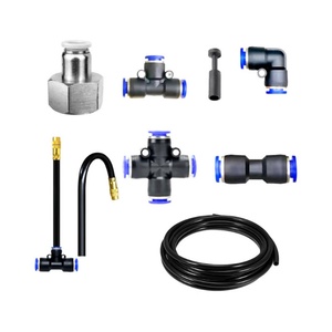 Free Bending Copper Mist Nozzle Universal <b>Spray</b> Nozzle Outdoor Cooling Backyard Garden Irrigation Sprinkler Misting System <b>Set</b> - Product Image 1