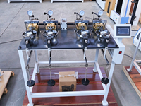 Machine d'essai de cisaillement direct à quatre échantillons, machine numérique d'analyse des sols