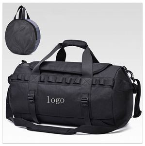 Custom Waterproof Sport Gym <b>Bags</b> Large Capacity Fashion Lightweight <b>Overnight</b> Men Travel Duffel <b>Bag</b> Wtih Shoe Compartment - Product Image 1