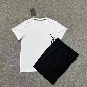 High Quality Men's Gym T-Shirts & Shorts Quick Dry Breathable Fitness Tops & Soccer Wear Short Sleeve Running & Sports Shirts - Product Image 4