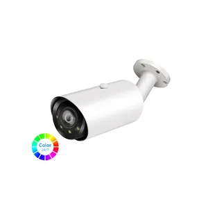 แฟชั่นร้อนกล้องวงจรปิด2mp สีเต็มรูปแบบแสงดาว Colorvu กล้อง Ip H. 265กล้องรักษาความปลอดภัยกลางแจ้ง