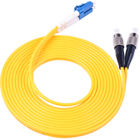 Kabel Patch Fiber LC/UPC-FC/UPC Kabel Patch Serat Optik Tunggal Kabel Patch Serat Optik Single Mode Duplex 1M 3M 5M 10M