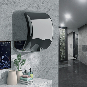 Sèche-mains électrique à grande vitesse en gros, montage mural, capteur automatique, pour hôtel, maison, salle de bain, bureau, usage commercial - Product Image 3