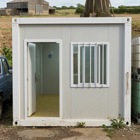 Cabane rurale spacieuse et économique, maison conteneur à assembler pour la ferme et la campagne, avec structure en acier durable