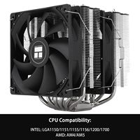 Alibaba Fans Thermalright PA120 SE Dual-Tower Air Cooler for PC (Supports 13th Gen CPUs, Anti-Gravity Technology, 6 Heat Pipes)