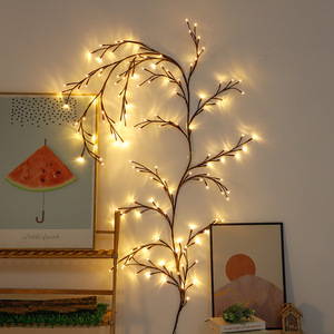 Popolare Lampada a Rami a LED Fai-da-te a Forma di <span class=keywords><strong>Albero</strong></span>, Decorazione Murale per la Casa, Luce Bianca Calda Colorata, Lampada a Rami per Decorazioni di Halloween - Product Image 3