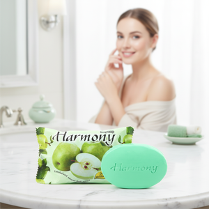 Jabón Sólido <span class=keywords><strong>Verde</strong></span> de 100g, Jabón Desechable para Baño con Ingredientes Químicos para Uso en Hoteles y Limpieza Básica - Product Image 1