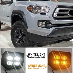 LUMA Auto Exterior Parts <b>LED</b> Fog <b>Light</b> <b>Cover</b> With Fog for 2016-2023 SR5 Dual Color Front Bumper Fog <b>Light</b> - Product Image 2