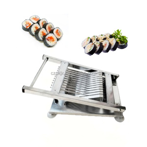 Nouveau type de coupe-rouleaux à <span class=keywords><strong>sushi</strong></span> manuel de style coréen 20 mm / 8 pièces, trancheuse à rouleaux de riz, machine à trancher en vente - Product Image 1