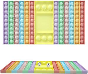 Juguete Antiestrés KK de Silicona Suave con Diseño de Tablero de Ajedrez, Burbujas para Apretar y Caminar, Certificado EN71, Unisex, para Niños de 8 a 13 Años - Product Image 5