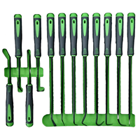 GTYPRO Ensemble de 12 crochets et pics pour la dépose de joints et de garnitures / Kit d'outils de 180 mm pour la dépose de joints toriques avec plateau en mousse EVA