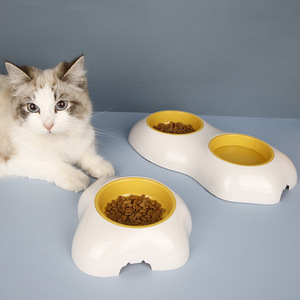 Set di Ciotole per Animali Domestici Surepawzy a Forma di Tuorlo d'Uovo per Gatti e Cani di Piccola Taglia, Opzioni Singole/Doppie, Ciotole per Cibo e Acqua, Vendita all'Ingrosso - Product Image 5