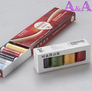 De alta resistencia 100% cono poliéster muestra gratis gutermann hilo de <span class=keywords><strong>coser</strong></span> <span class=keywords><strong>kit</strong></span> elástico - Product Image 2