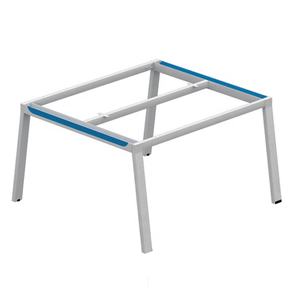 Pieds de poteau en métal pour table de bureau moderne - Product Image 2