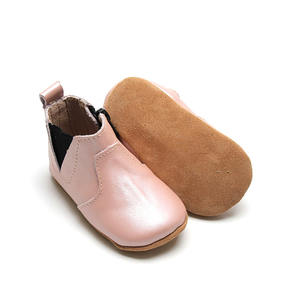 Babyhappy Chine Fournisseur Skidproof Chaussures Mix Tailles Populaire Semelles Souples Fantaisie En Cuir Bébé Bottes - Product Image 2