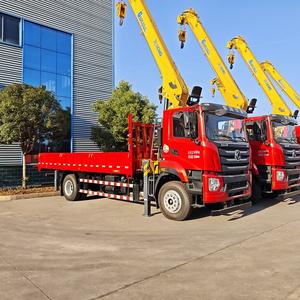 Grue hydraulique montée sur <span class=keywords><strong>camion</strong></span> Dongfeng de haute qualité, nouvelle, en vente chaude, 18T, 31m, Euro 3, avec prix d'usine, livraison rapide en stock - Product Image 1