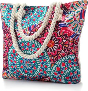 Échantillon gratuit toile de coton beige personnalisé pour hommes grand sac cabas bateau en toile lourde vierge sac fourre-tout artisanal sac de plage personnalisable - Product Image 1