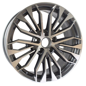 SS 18 "Black Machine Face Réplica Llantas de rueda de aluminio para A6 A6L <span class=keywords><strong>A8L</strong></span> - Product Image 1