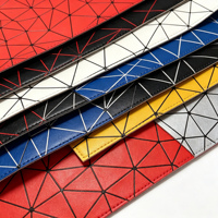 Feuille de cuir synthétique en silicone à motif quadrillé pour coque de téléphone, boîte cadeau, artisanat DIY, flexible, découpable, fourniture personnalisée