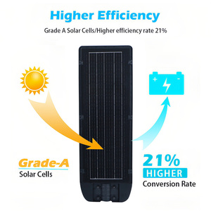 KCD ad alta efficienza illuminazione stradale a risparmio energetico lampione <span class=keywords><strong>solare</strong></span> 100w 200w 300w 400 Watt Bis certificata luce <span class=keywords><strong>solare</strong></span> - Product Image 5
