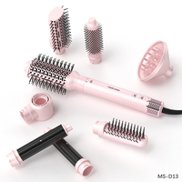 Brosse à air chaud MeStar Multi 8 en 1, sèche-cheveux interchangeable, prix d'usine, moteur BLDC DC 110000 tr/min, sèche-cheveux haute vitesse