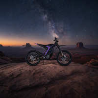 79BIKE Moto électrique tout-terrain 10kW 72V 35Ah, vitesse maximale de 85 km/h, autonomie de 120 km, couple de 410 N.m, cadre en aluminium forgé, E-Bike tout-terrain