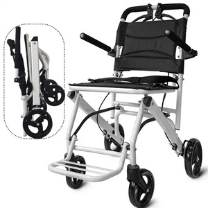 Silla de ruedas plegable portátil para pasillos de aviones, para pasajeros con discapacidad - Product Image 1