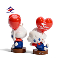 Figurines en PVC personnalisées Longzhiyu, 20 ans d'expérience en OEM, forme d'animal de dessin animé, figurine d'action 3D brillante personnalisée, modèle de personnage d'anime, jouets en PVC