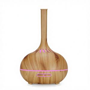 Diffuseur d'arômes intelligent Tuya 0,5L, humidificateur ultrasonique WiFi à effet bois, pour usage domestique et commercial, avec contrôle par application - Product Image 3