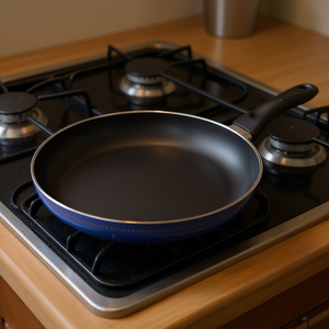 KARL KRGER Star Frying Pan 28 Cm Blue Nonstick <b>Cookware</b> For Stovetop Use - Product Image 3