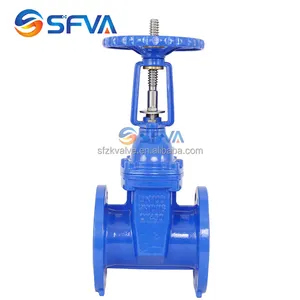 SFVA brand good quality fire system cast iron OS&Y rising stem pn16 gate valve dn100 dn150 dn200