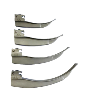 جهاز تنبيب حنجرية بصري من الألياف الصناعية للمستشفيات أدوات طبية للمسالك الهوائية الفموية معدات العناية المركزة طقم البولبة للحنجرية المباشرة - Product Image 3