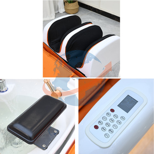 Ghế gội đầu và massage có bồn rửa, ghế gội đầu cỡ lớn cho tiệm cắt tóc, salon, spa đầu Nhật Bản, bồn rửa bằng sứ - Product Image 6
