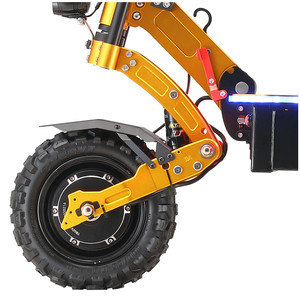 Cho Yume 60V X11 + Xe điện 11 inch bánh xe lớn kép động cơ có thể gập lại đá Xe tay ga 80km Tốc độ tối đa 150kg tải đường mới - Product Image 5