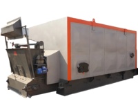 Boiler Udara Panas Otomatis Hemat Energi 28MW Horizontal Multi-Bahan Bakar Biomassa/Kayu/Arang Batu 2.400.000 KCal Udara Panas Ekstra untuk