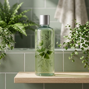 Nettoyant visage et liquide d'hygiène intime à la menthe et au théier, emballage personnalisé en bouteille, marque privée - Product Image 4