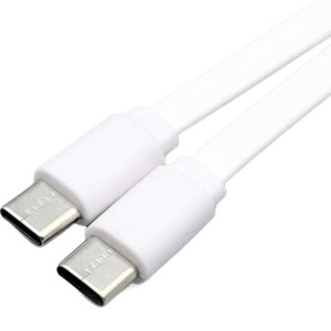 Répartiteur USB 20 cm, 4x câbles de charge USB C |   Chargez 4 appareils en même temps |   Design de nouilles plates | 2A Noir/Blanc OEM accepté - Product Image 4